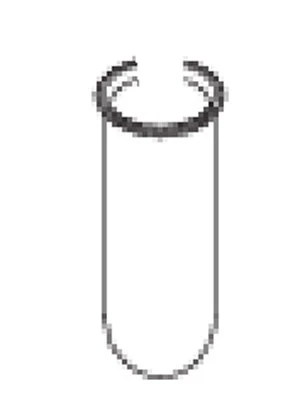 Ersatz-Quarzglasrohr D33 X 100,9 Mit Bördelrand Von OASE (Art.Nr. 14193)