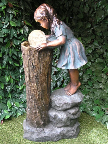 Brunnen 'Zhisheng, Die Zauberin' Aus Polystone (Art.Nr. Gr810) – Bild 2