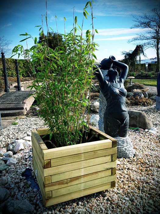 Holz-Pflanzkübel – Bild 3