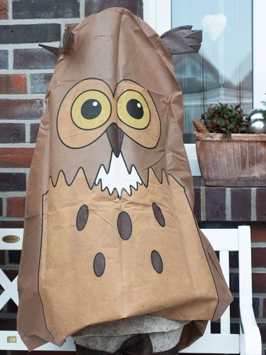 Winterschutz Vlieshaube Eule "Ela" (Art.Nr. Vi28874)