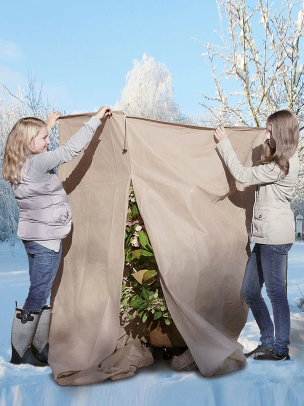 Vlies-Thermomantel, Uni Beige (Art.Nr. Vi36002) – Bild 2