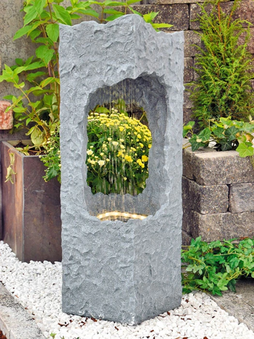 Regenfall-Brunnen Corso aus Polystone (Art.Nr. Gr067)