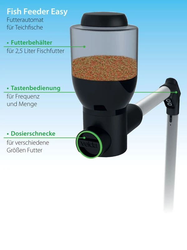 Fish Feeder Easy Von Velda (Art.Nr. Vel124834) – Bild 2