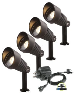 Spotstrahler Komplettset 'Focus' Von Garden-Lights (Art.Nr. 3151014)