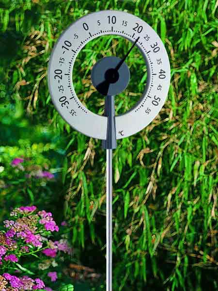 TFA Design-Gartenthermometer 'Köln Black' (Art.Nr. 12205510) – Bild 3