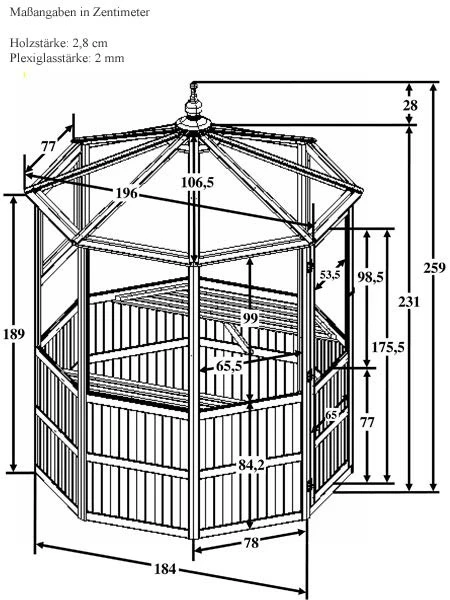 Gewächshaus 'Madeira' (Art.Nr.P380/51) – Bild 2