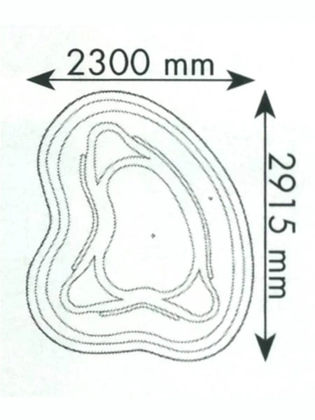 Teichbecken 152 Bio (GFK) - XXL-Produkt – Bild 2