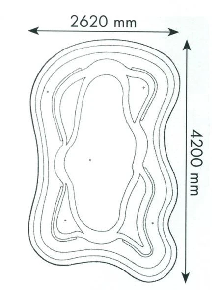 Teichbecken 173 Koi (GFK) - XXL-Produkt – Bild 2