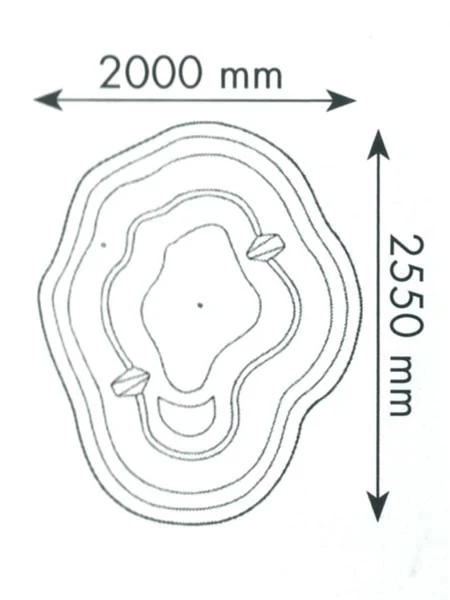 Teichbecken 180 Bio (GFK) - XXL-Produkt – Bild 2