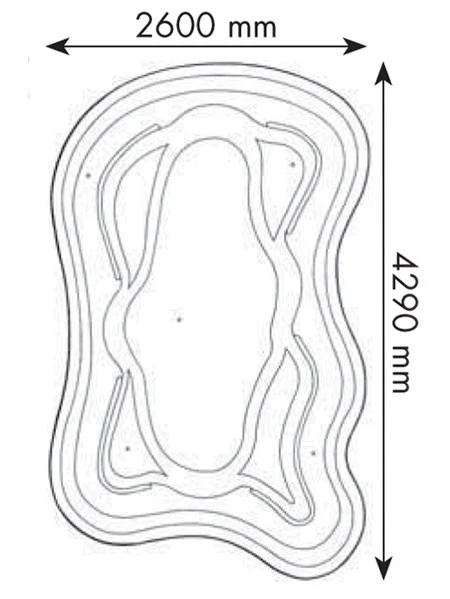 Teichbecken 1831 Bio (GFK) - XXL-Produkt – Bild 2