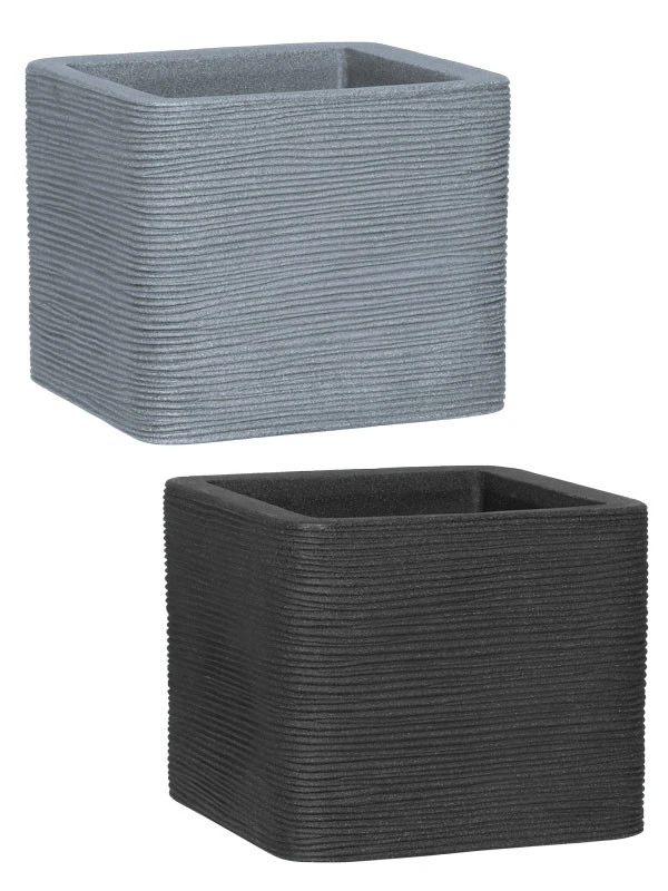 Pflanzkübel Kubus Rillentopf – Bild 2