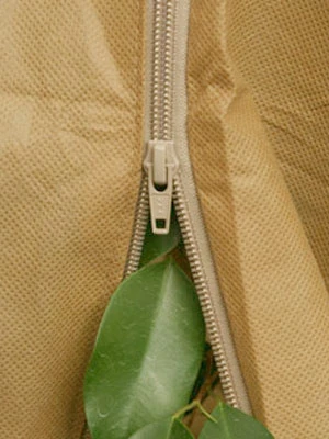 Vlies-Thermomantel, Uni Beige (Art.Nr. Vi36002) – Bild 4