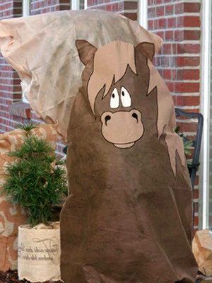 Winterschutz-Vlieshaube Pferd "Hotte" (Art.Nr. Vi27927) – Bild 2