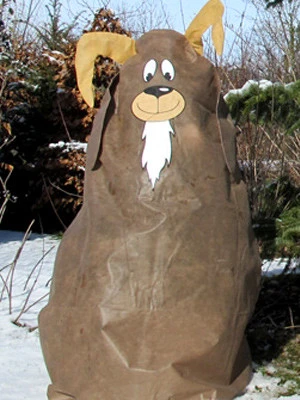 Winterschutz-Vlieshaube Ziegenbock "Günni" (Art.Nr. Vi27933) – Bild 2
