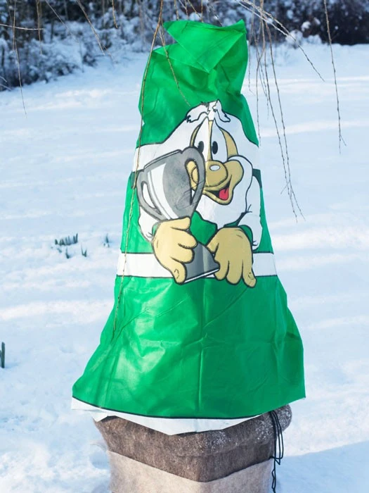 Winterschutz Vlieshaube "grün-weiß" (Art.Nr. Vi29134) – Bild 2