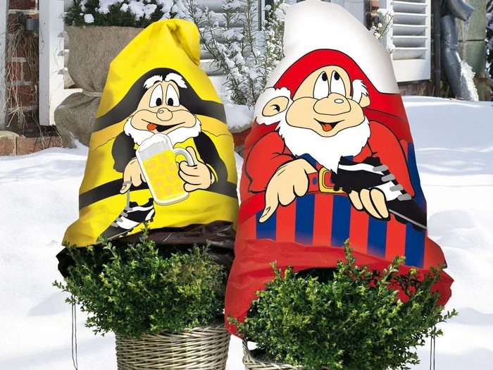 Winterschutz Vlieshaube "schwarz-gelb" (Art.Nr. Vi29135) – Bild 3